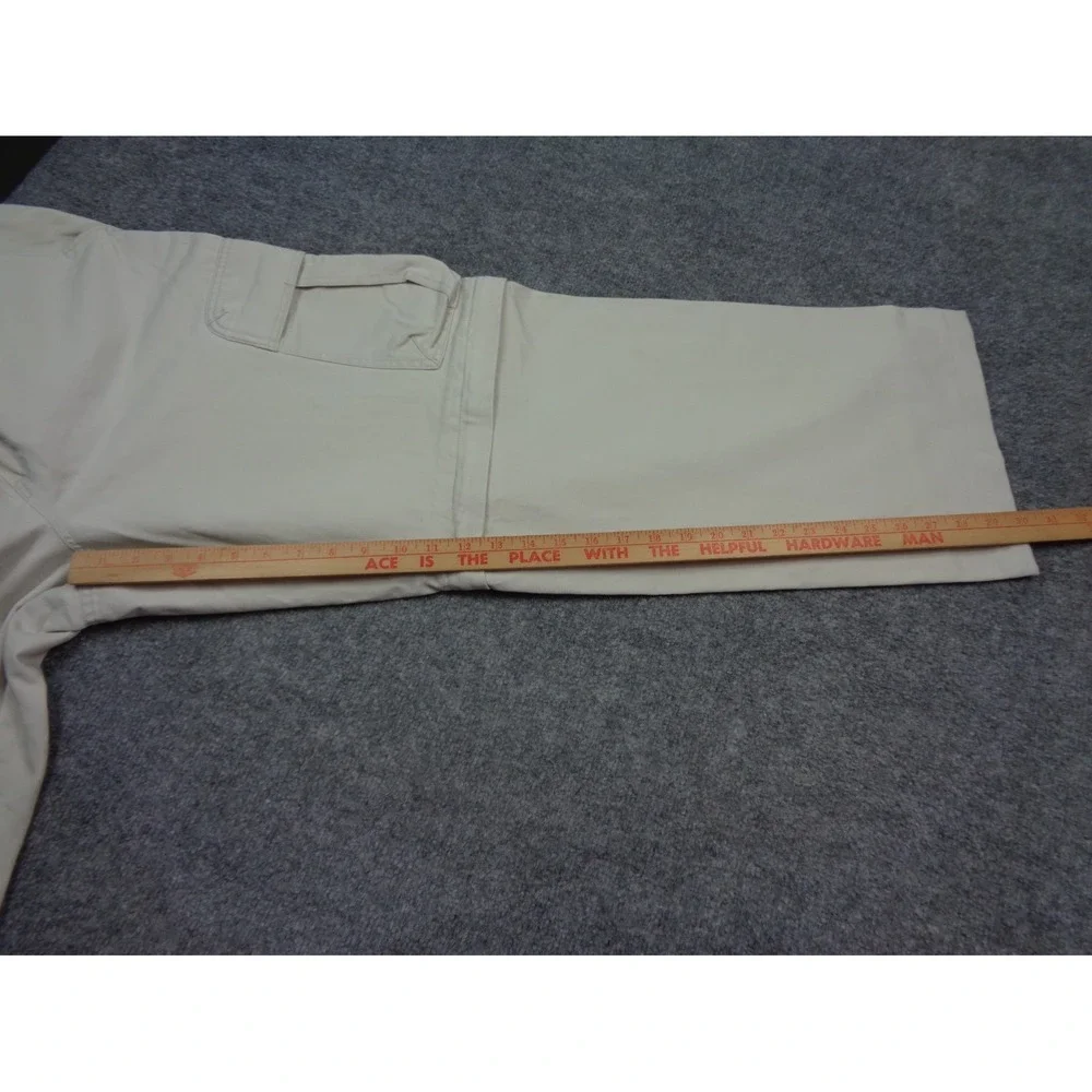Vintage Lee Pipes Y2K  Zip Off Cargo Pants 36x32 Baggy Skater Rare